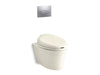 KOHLER K-6300-96 Veil Wall-hung elongated toilet bowl with bidet toilet seat