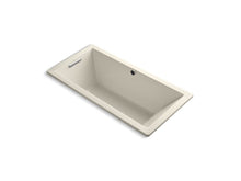 Load image into Gallery viewer, KOHLER K-1822-GW-47 Underscore Rectangle 66&amp;quot; x 32&amp;quot; drop-in BubbleMassage(TM) Air Bath with reversible drain and Bask(TM) heated surface
