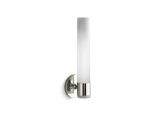 Load image into Gallery viewer, KOHLER 14483-SN Purist One-Light Sconce in Vibrant Polished Nickel
