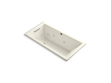 Load image into Gallery viewer, KOHLER K-1167-H2-96 Underscore Rectangle 60&amp;quot; x 30&amp;quot; drop-in whirlpool with heater without jet trim
