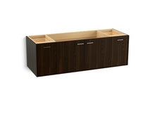 Load image into Gallery viewer, KOHLER K-99546-1WJ Jute 60&amp;quot; wall-hung bathroom vanity cabinet with 2 doors and 2 drawers
