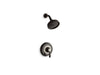 KOHLER Fairfax Rite-Temp(R) Shower Valve Trim With Lever Handle And 2.5 Gpm Showerhead in Oil-Rubbed Bronze