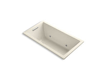 Load image into Gallery viewer, KOHLER K-1168-GVBCW-47 Underscore Rectangle 60&amp;quot; x 32&amp;quot; drop-in VibrAcoustic + BubbleMassage(TM) Air Bath with Bask(TM) heated surface and chromatherapy
