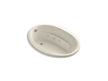 Load image into Gallery viewer, KOHLER K-1162-S1H-47 Sunward 60&amp;quot; x 42&amp;quot; oval drop-in whirlpool with heater
