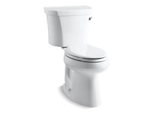 Load image into Gallery viewer, KOHLER 3949-UR-0 Highline Comfort Height Two-Piece Elongated 1.28 Gpf Chair Height Toilet With Right-Hand Trip Lever, Insulated Tank And 14&amp;quot; Rough-In in White
