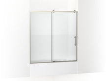 Load image into Gallery viewer, KOHLER K-702253-10G81 Rely 62-1/2&amp;quot; H sliding bath door with 3/8&amp;quot;-thick glass
