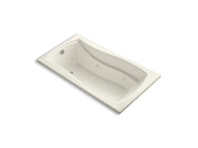 Load image into Gallery viewer, KOHLER K-1224-CB Mariposa 66&amp;quot; x 35-7/8&amp;quot; drop-in whirlpool bath with end drain and custom pump location

