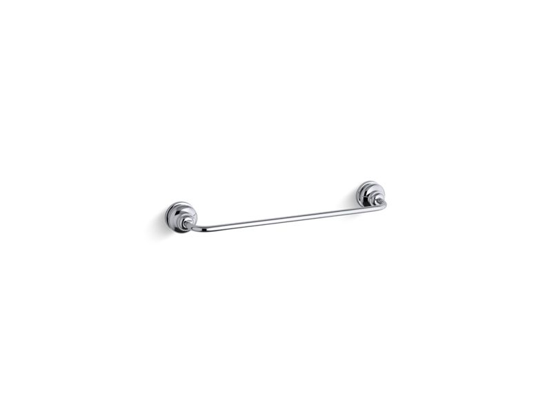 KOHLER 12150-CP Fairfax 18" Towel Bar in Polished Chrome