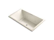 Load image into Gallery viewer, KOHLER K-1174-XH2G-47 Underscore Rectangle 72&amp;quot; x 42&amp;quot; drop-in whirlpool + BubbleMassage(TM) Air Bath with center drain
