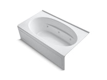 Load image into Gallery viewer, KOHLER K-1114-RA-0 Windward 72&amp;quot; x 42&amp;quot; alcove whirlpool with integral apron and right-hand drain
