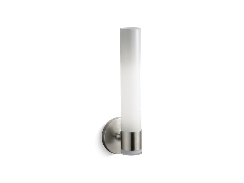 KOHLER 14483-BN Purist One-Light Sconce in Vibrant Brushed Nickel