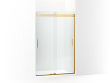 Load image into Gallery viewer, KOHLER K-706008-L Levity Sliding shower door, 74&amp;quot; H x 43-5/8 - 47-5/8&amp;quot; W, with 1/4&amp;quot; thick Crystal Clear glass
