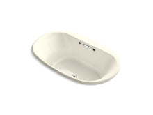 Load image into Gallery viewer, KOHLER K-5718-GW-96 Underscore Oval 72&amp;quot; x 42&amp;quot; drop-in BubbleMassage(TM) Air Bath with Bask heated surface
