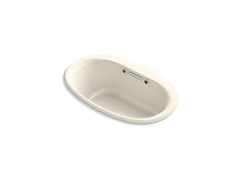 Load image into Gallery viewer, KOHLER K-5714-GCW-47 Underscore Oval 60&amp;quot; x 36&amp;quot; drop-in BubbleMassage(TM) Air Bath with Bask heated surface and chromatherapy
