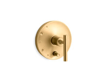 Load image into Gallery viewer, KOHLER K-T14501-4 Purist Rite-Temp valve trim with push-button diverter and lever handle
