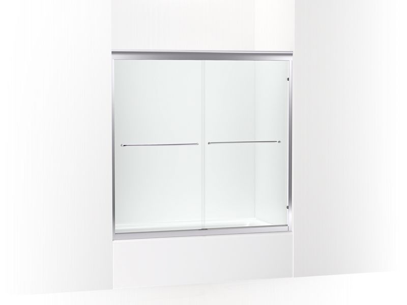 KOHLER K-702200-6L Fluence 58" H sliding bath door with 1/4" - thick glass