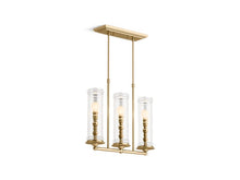 Load image into Gallery viewer, KOHLER 23344-CH03-BGL Damask Three-Light Linear in Moderne Brushed Gold
