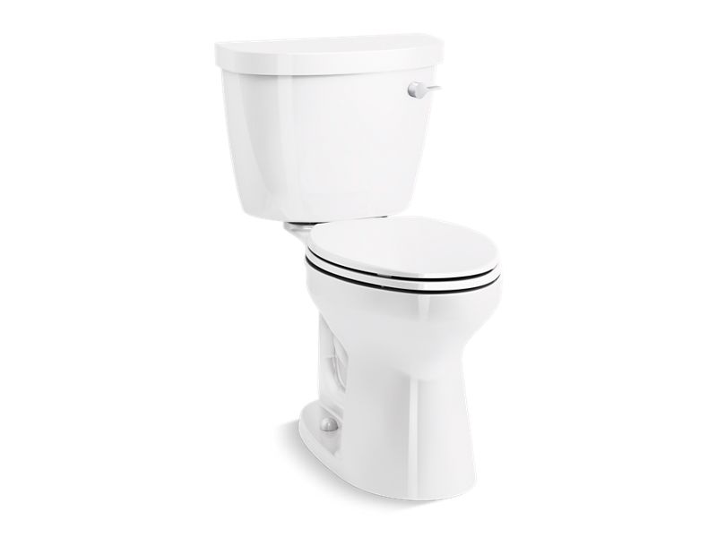 KOHLER K-31621-RA Cimarron ComForteeight Two-piece elongated 1.28 gpf chair height toilet