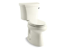 Load image into Gallery viewer, KOHLER 3949-RZ-96 Highline Comfort Height Two-Piece Elongated 1.28 Gpf Chair Height Toilet With Right-Hand Trip Lever, Tank Cover Locks, Insulated Tank And 14&amp;quot; Rough-In in Biscuit
