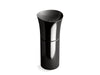 KOHLER 20701-N-7 Veil Pedestal Bathroom Sink Without Overflow in Black