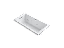 Load image into Gallery viewer, KOHLER K-1167-H2-0 Underscore Rectangle 60&amp;quot; x 30&amp;quot; drop-in whirlpool with heater without jet trim
