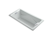 Load image into Gallery viewer, KOHLER K-863 Tea-for-Two 71-3/4&amp;quot; x 36&amp;quot; drop-in bath with end drain
