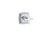 KOHLER Margaux Valve Trim With Cross Handle For Volume Control Valve, Requires Valve in Polished Chrome