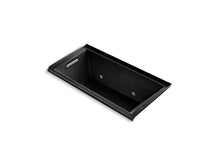 Load image into Gallery viewer, KOHLER K-1167-GVCLW-7 Underscore Rectangle 60&amp;quot; x 30&amp;quot; alcove VibrAcoustic + BubbleMassage(TM) Air Bath with Bask(TM) heated surface, chromatherapy and left hand drain
