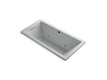Load image into Gallery viewer, KOHLER K-1822-GCR-95 Underscore Rectangle 66&amp;quot; x 32&amp;quot; drop-in BubbleMassage(TM) Air Bath with chromatherapy
