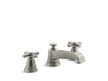 Load image into Gallery viewer, KOHLER K-T13140-3A Pinstripe Pure Deck-mount bath faucet trim with cross handles
