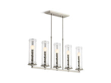 Load image into Gallery viewer, KOHLER 23346-CH05-SNL Damask Five-Light Linear in Polished Nickel
