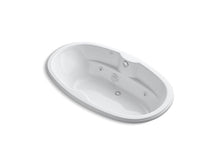 Load image into Gallery viewer, KOHLER K-1148-H-0 7242 72&amp;quot; x 42&amp;quot; oval drop-in whirlpool with heater
