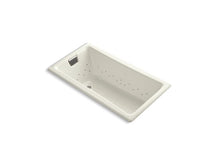 Load image into Gallery viewer, KOHLER K-852-GBN-96 Tea-for-Two 60&amp;quot; x 32&amp;quot; drop-in BubbleMassage air bath with Vibrant Brushed Nickel airjet finish
