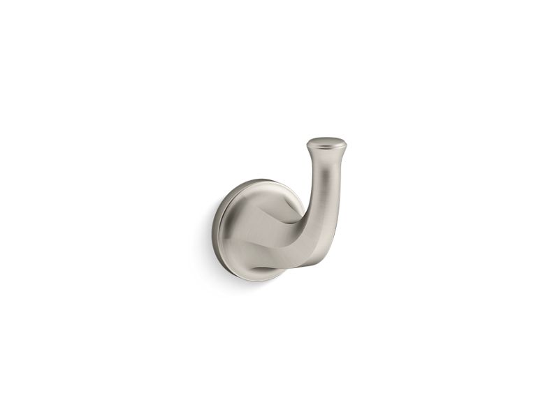 KOHLER 26510-BN Refined Robe Hook in Vibrant Brushed Nickel