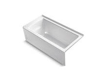 Load image into Gallery viewer, KOHLER K-1946-RA Archer 60&amp;quot; x 30&amp;quot; alcove bath with integral apron, integral flange and right-hand drain
