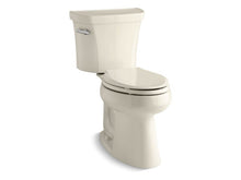 Load image into Gallery viewer, KOHLER 3889-U-47 Highline Comfort Height Two-Piece Elongated 1.28 Gpf Chair Height Toilet With Insulated Tank And 10&amp;quot; Rough-In in Almond
