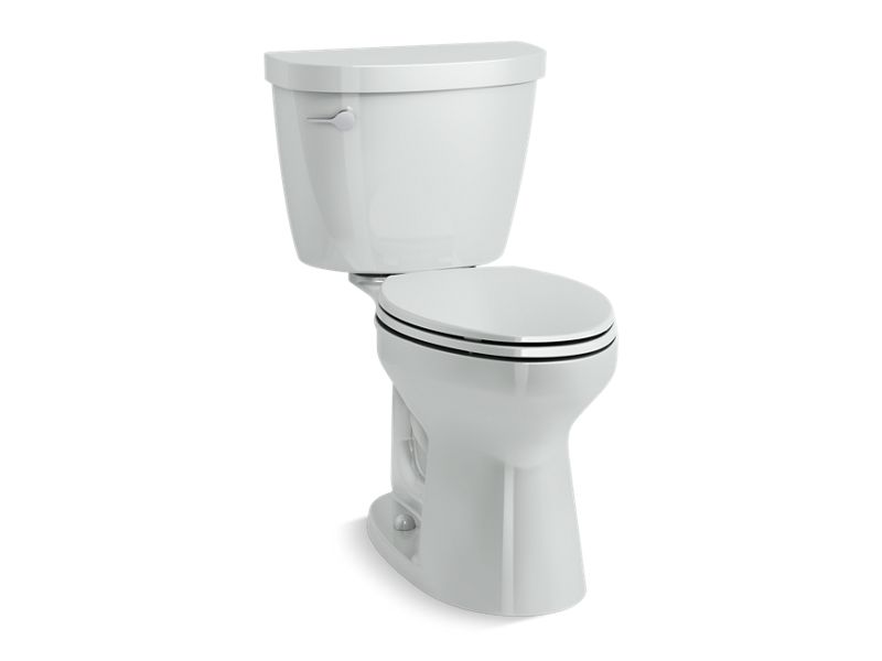 KOHLER K-31621 Cimarron Comfort Height Two-piece elongated 1.28 gpf chair height toilet