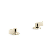 Load image into Gallery viewer, KOHLER K-77990-4 Components Deck-mount bath faucet handles with Lever design
