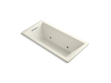 Load image into Gallery viewer, KOHLER K-1822-GVBCW-96 Underscore Rectangle 66&amp;quot; x 32&amp;quot; drop-in VibrAcoustic + BubbleMassage(TM) Air Bath with Bask(TM) heated surface and chromatherapy
