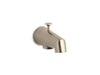 KOHLER 6855-BV Antique Standard 4-7/8" Diverter Bath Spout in Vibrant Brushed Bronze