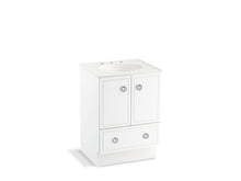 Load image into Gallery viewer, KOHLER K-99501-TK-1WA Jacquard 24&amp;quot; bathroom vanity cabinet with toe kick, 2 doors and 1 drawer
