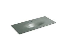 Load image into Gallery viewer, KOHLER K-3053-8 Iron/Impressions 49&amp;quot; Enameled cast iron vanity top with integrated oval sink
