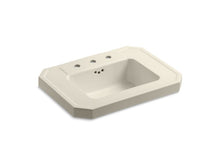 Load image into Gallery viewer, KOHLER K-2323-8-47 Kathryn Bathroom sink basin with 8&amp;quot; widespread faucet holes
