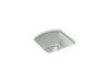 KOHLER Napa 18-3/4" x 18-11/16" x 9-5/8" Undermount bar sink with no faucet holes