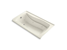 Load image into Gallery viewer, KOHLER K-1224-LW Mariposa 66&amp;quot; x 35-7/8&amp;quot; alcove whirlpool bath with Bask heated surface, integral flange, and left-hand drain
