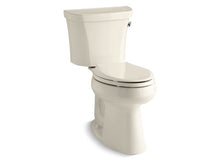 Load image into Gallery viewer, KOHLER 3889-TR-47 Highline Comfort Height Two-Piece Elongated 1.28 Gpf Chair Height Toilet With Right-Hand Trip Lever, Tank Cover Locks And 10&amp;quot; Rough-In in Almond
