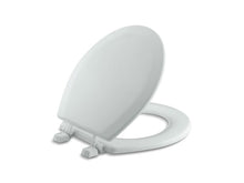 Load image into Gallery viewer, KOHLER K-4716-T Triko round-front toilet seat with plastic hinges
