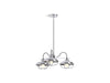 KOHLER 23662-CH03-CPL Modern Farm Three-Light Chandelier in Polished Chrome