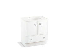Load image into Gallery viewer, KOHLER K-99503-TK-1WA Jacquard 30&amp;quot; bathroom vanity cabinet with toe kick, 2 doors and 1 drawer
