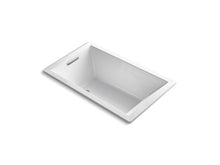 Load image into Gallery viewer, KOHLER K-1849-GW-0 Underscore Rectangle 60&amp;quot; x 36&amp;quot; drop-in BubbleMassage(TM) Air Bath with reversible drain and Bask(TM) heated surface
